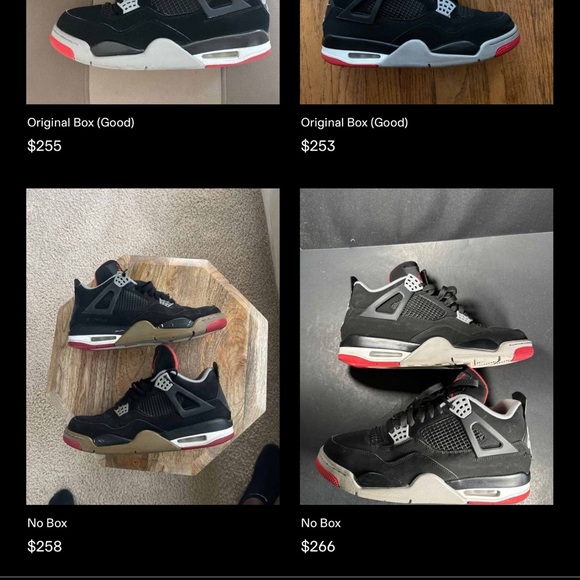 Jordan 4 Bred main image 6